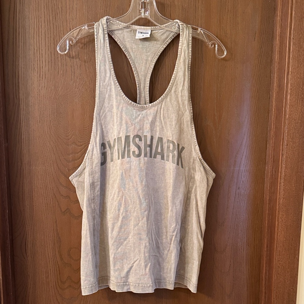 Gymshark Heather Gray Sleeveless Top - Picture 2 of 6